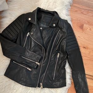 Blank NYC black leather jacket